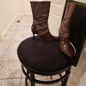 Nine West ankle  brown boots